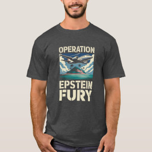 T-shirt Opération Tee Parodie de la Fureur d'Epstein