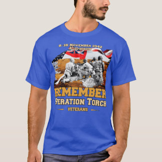 T-shirt Opération Torch 1942 rappelez-vous le jour