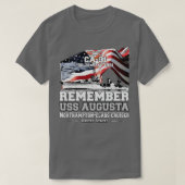 T-shirt Opération Torch USS AUGUSTA (Design devant)