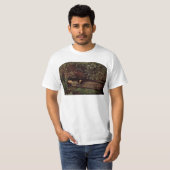 T-shirt Ophélie par Millais, John Everett (la meilleure (Devant entier)