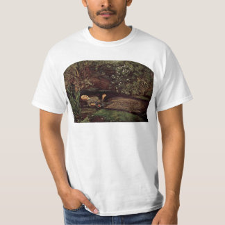 T-shirt Ophélie par Millais, John Everett (la meilleure