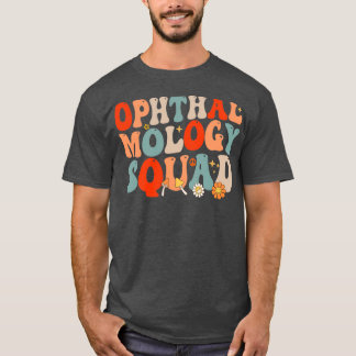 T-shirt Ophtalmologie Squad Retro Style 2