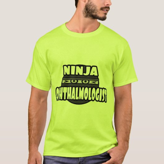 T-shirt Ophtalmologue de Ninja (Devant)