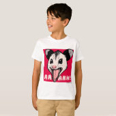 T-shirt Opossum "AHHH" (Devant entier)