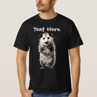 T-shirt Opossum choqué drôle et surpris