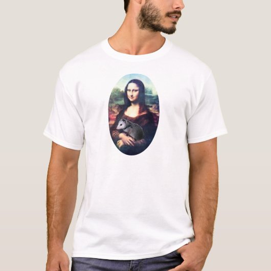 T-shirt Opossum de Mona Lisa (Devant)