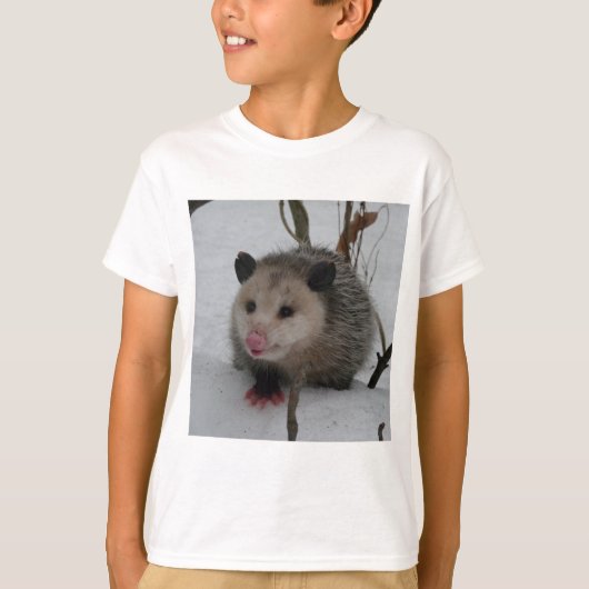 T-shirt Opossum de neige (Devant)
