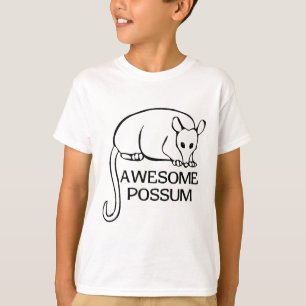 T-shirt Opossum impressionnant