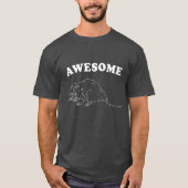 T-shirt Opossum impressionnant (Devant)
