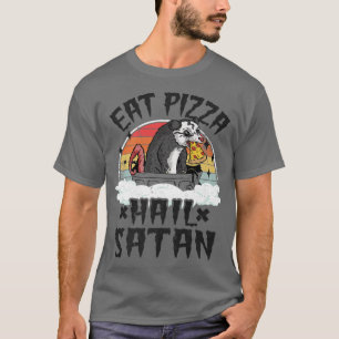 T-shirt Opossum Kids Punk Band Death Metal Eat Pizza Hail 