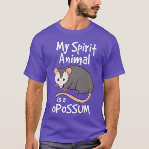 T-shirt Opossum Mon animal préféré est un Opossum retro