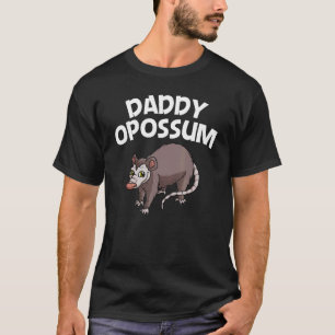 T-shirt Opossum Pour Hommes Papa Awesome Possum Support An