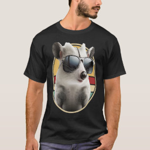 T-shirt Opossum Retro Outfit Cool Animal Manger Trash Poss
