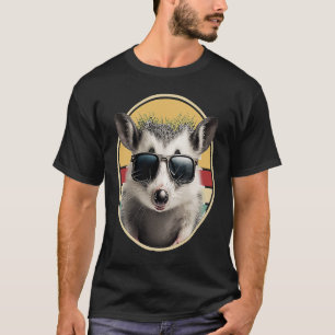 T-shirt Opossum Retro Outfit Cool Animal Manger Trash Poss