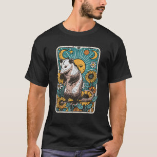 T-shirt Opossum Tarot Possum Sorcellerie Gothique Occultis