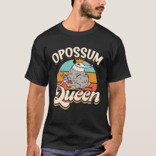 T-shirt Opossum Vintage Opossum Queen