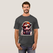 T-SHIRT OPOSSUME DANS VARSITY JACKET 2 (Devant entier)