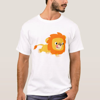 T-shirt opportuniste d'enfants de lion de bande