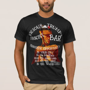 T-shirt Opportunité de franchise Trump Fasciste Barrez vot