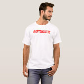 T-shirt "#OPTIMISTIC" Belle Conception. Commandez dès main (Devant entier)