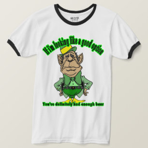 T-shirt Options de lutin drôles pour la Saint-Patrick