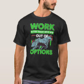 T-shirt Options hors options Négociation Stock Optimisatio (Devant)