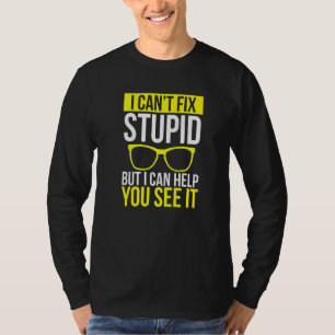 T-shirt Optique Optométrie Eyeglass Whisperer Lunettes de