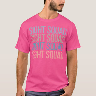 T-shirt Optométrie De L'Escadron De Vue Médecin Oeil Optom