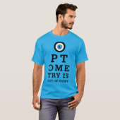 T-shirt Optométrie hors de vue (Devant entier)