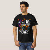 T-shirt Optométriste Halloween Sight Squad sorcier Citroui (Devant entier)