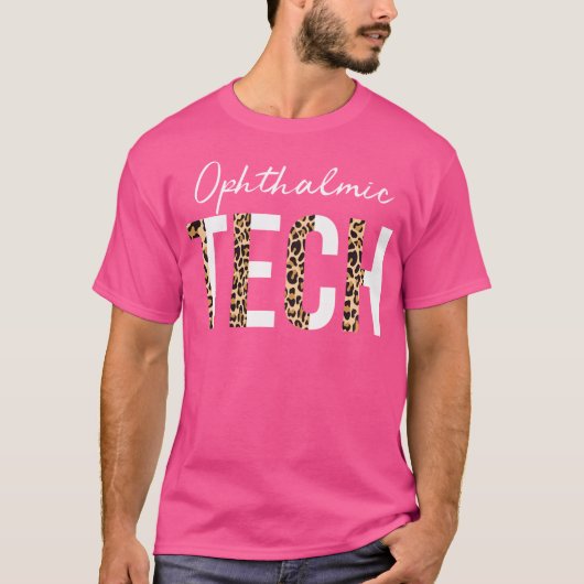 T-shirt Optométriste ophtalmique (Devant)