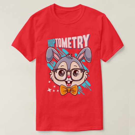 T-shirt Optometry Easter Hoptometry Optometrist Gift (Design devant)