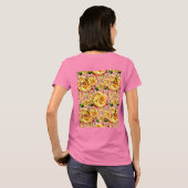 T-shirt Opulence Groovy Rose Dorée : (Dos entier)