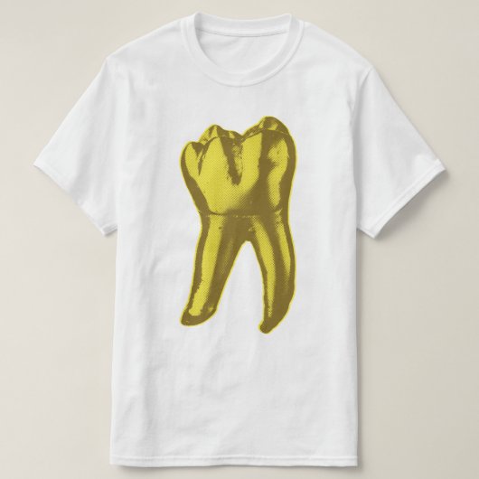 T-shirt Or (Design devant)