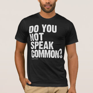 T-shirt OR : Bonjour ?