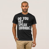 T-shirt OR : Bonjour ? (Devant entier)