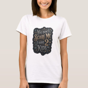 T-shirt Or brillant qui accroche l'oeil VOUS NE ME FAITES