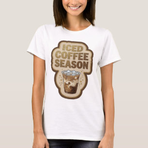 T-shirt Or brut EDGE COFFEE GLACÉ SAISON Design moderne