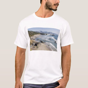 T-shirt OR, côte de l'Oregon, Ecola State Park, Crescent 2