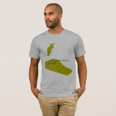 T-shirt Or de culbute à l'envers (Devant entier)