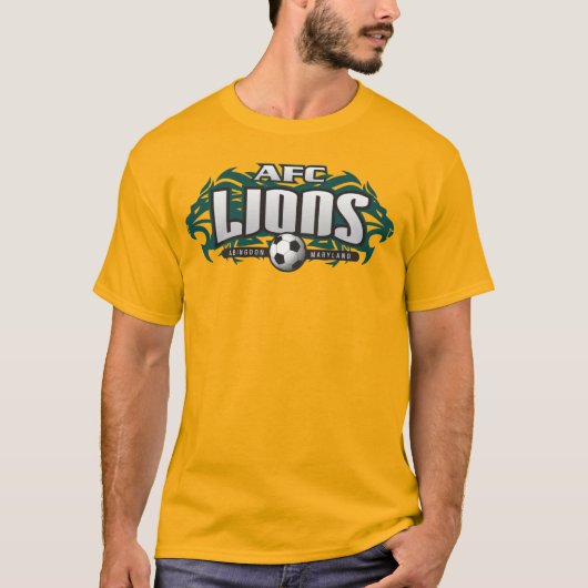 T-shirt Or de lions de CAF (aucun #) (Devant)