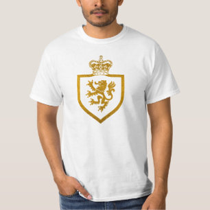 T-shirt Or de roi de lion