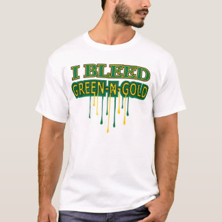 T-shirt Or de soutirage du vert N de Northmont I