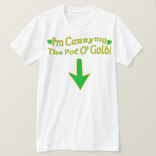 T-shirt Or d'O de pot (Design devant)