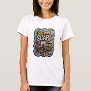 T-shirt Or Doré aux contours nets VOUS NE ME FAITES PAS PE