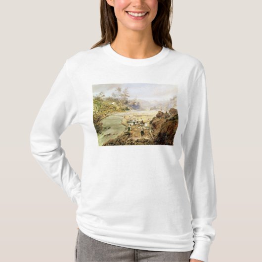 T-shirt Or du lavage de Fortyniners du Calaveres (Devant)