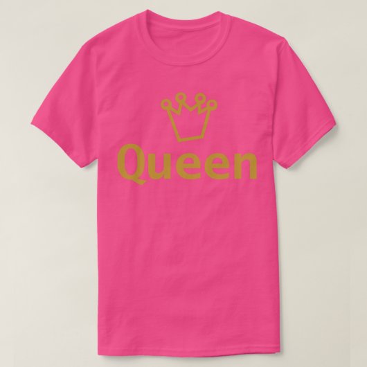 T-shirt Or et Couronne (Design devant)