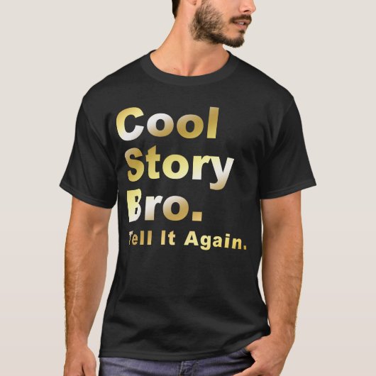 T-shirt Or frais de Bro d'histoire (Devant)