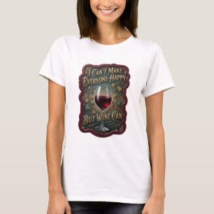 T-shirt Or I CAN'T MAKE EVERYONE HAPPY BUT WINE CAN v2