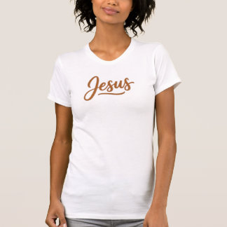 T-shirt Or Jésus